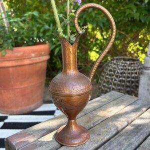 Mid Century Tapiol Portugal Copper Vase